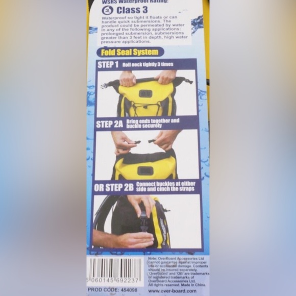 OVERBOARD DRY BAG ~ 25L. - Picture 6 of 6